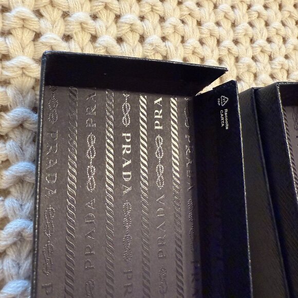 Prada Women's Sunglasses SPR-03X Black/Gray - Picture 14 of 14